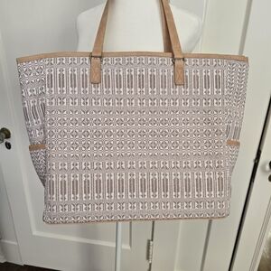 Thirty-One Large Tan Tote Bag